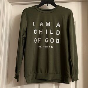 Shein NWOT long sleeves tee, size 13-14Y